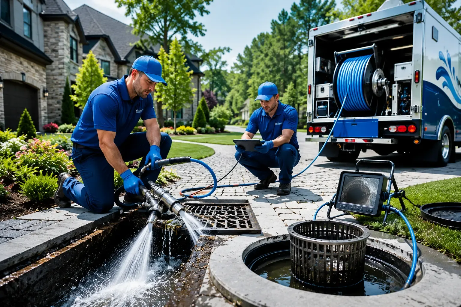 Local outdoor drain cleaning professionals in Arapaho, OK